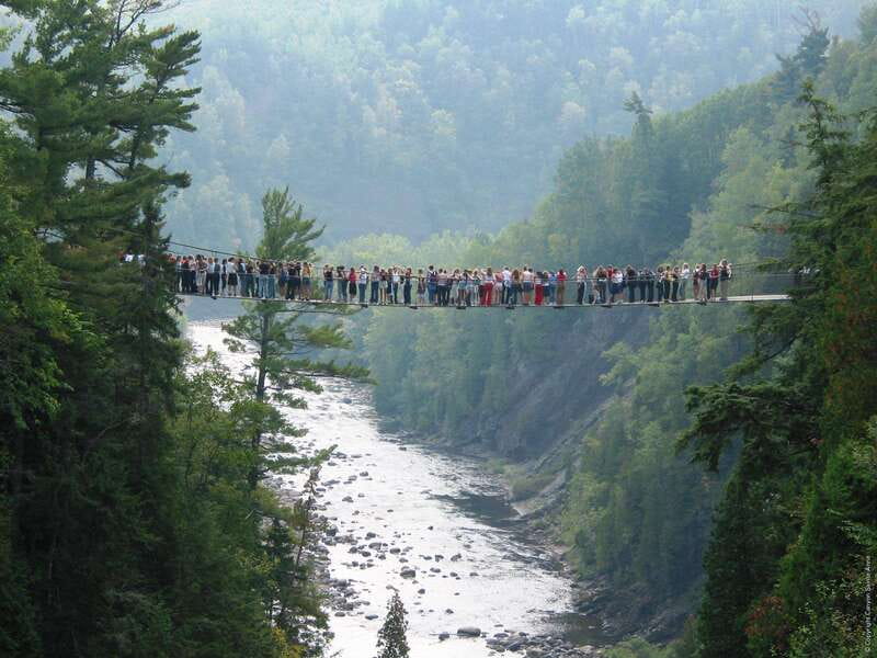 Canyon Sainte Anne: Air Canyon Ride with Park Entry - Timing your self-guided hike, so you don’t feel rushed