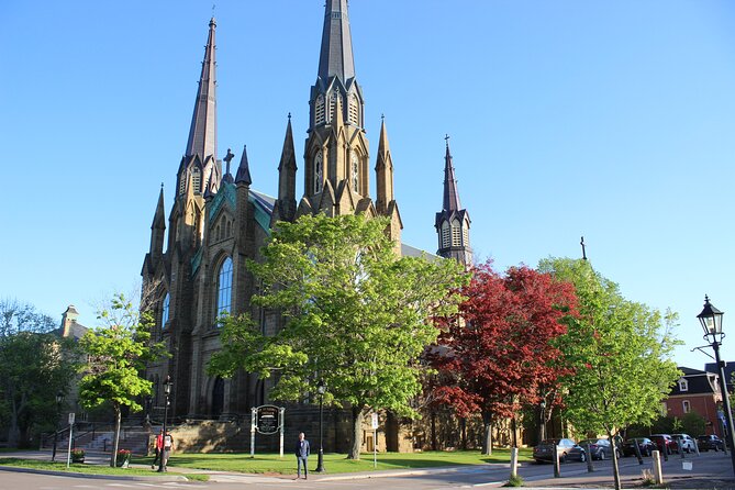 Charlottetown City Highlights - Province House and St. Dunstans Basilica stops you can picture fast