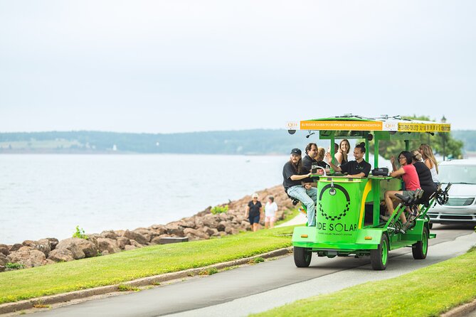 Charlottetown waterfront SOLAR PartyBike food & drink experience! - Key Points Before You Go