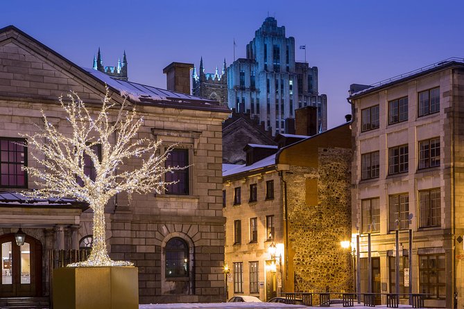 Christmas Walking Tour in Old Montreal - Old Montreal with holiday stories, not just lights