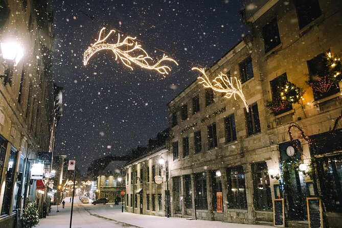Christmas Walking Tour in Old Montreal - Meeting at 360 Rue Saint-Jacques, then walking into the season