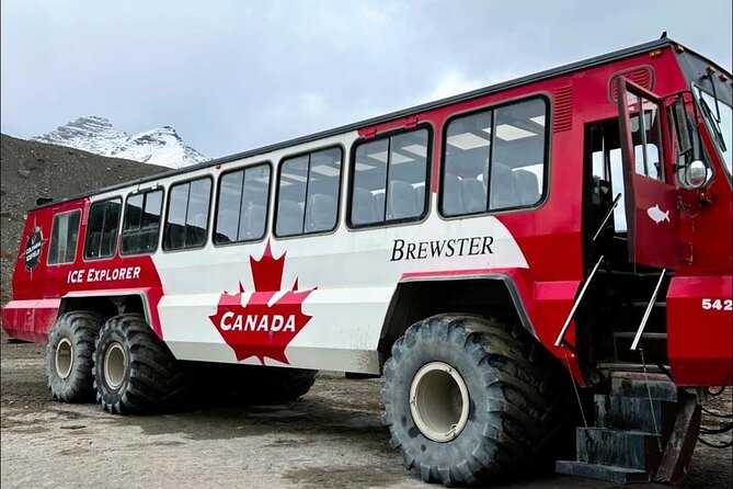 Columbia Icefield, Crowfoot Glacier and Bow ,Peyto Lake Tour - Pickup timing from Calgary, Canmore, and Banff