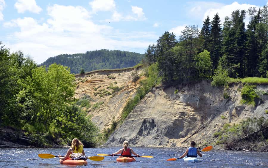 Descent of the Gouffre River in Baie-St-Paul, Charlevoix - La Familiale - Paddling difficulty: why the current matters more than the distance