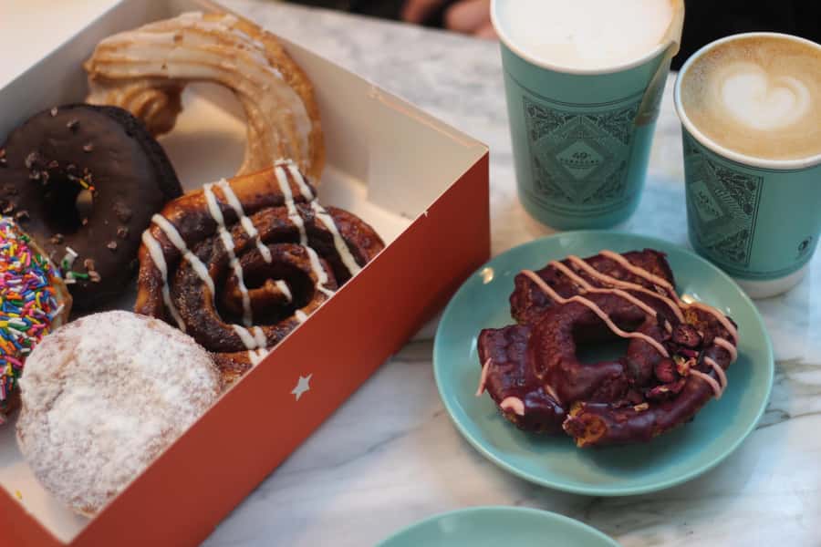 Downtown Vancouver Donut Adventure by Underground Donut Tour - Start at 49th Parallel Cafe, Then Walk Downtown on Purpose