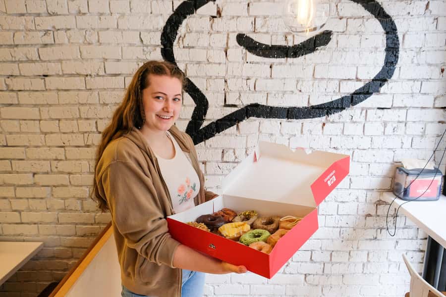 Downtown Vancouver Donut Adventure by Underground Donut Tour - Giovane Cafe: The Italian and Austrian-Style Donut Stop