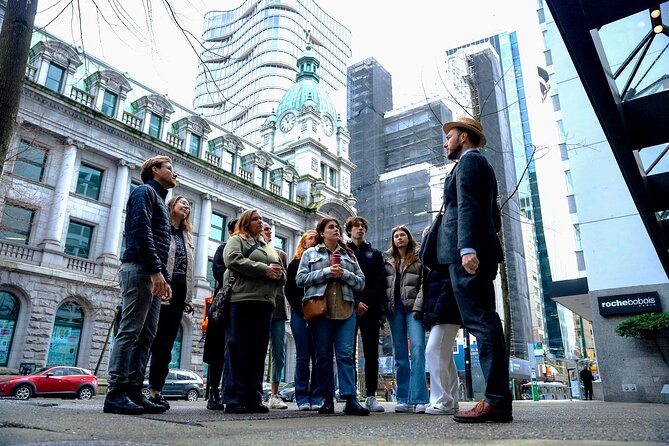 Downtown Vancouver Sinners and Sweets Tour With VIP Access - The route, step by step: Robson to the Marine Building