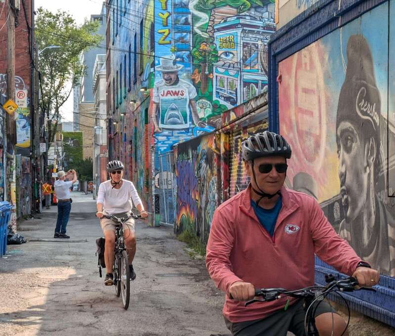 E-bike through Toronto's Dynamic Neighbourhoods - The small group setup, and what that means for your experience