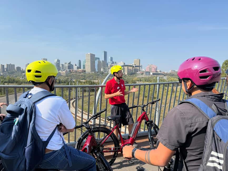 Edmonton: City Bike Tour, Highlights and River Valley - Start at 44 Capital Boulevard, then build your Edmonton story
