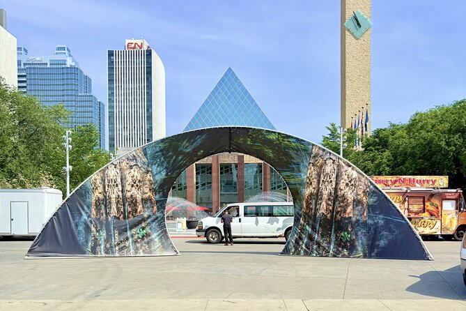 Edmonton City Highlights 3 Hour Walking Tour | Gratuity-Based - Neon Sign Museum and 4th Street Promenade: Old Businesses, New Life