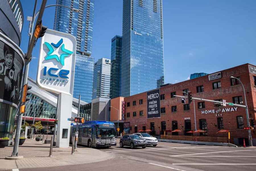 Edmonton: City Highlights Walking Tour | 3-Hour - Central Library modern lines and the North Saskatchewan River Valley views