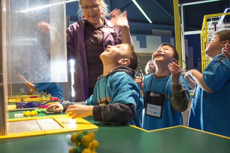 Edmonton: TELUS World of Science General Admission Ticket - Science Garage and the Syncrude Science Stage: do science, not just watch it