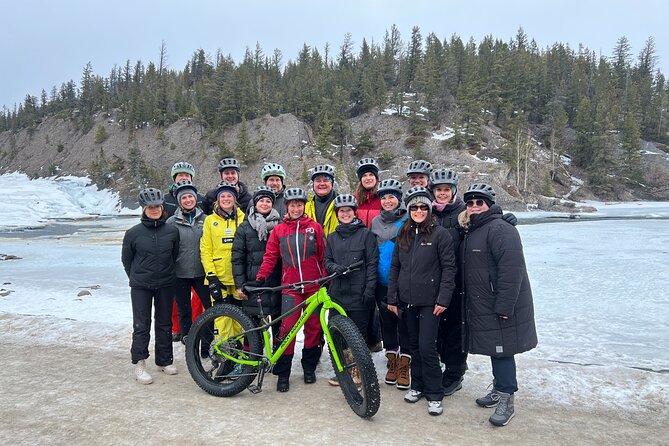 Electric Fat Biking Adventure in Banff | Small Group Adventure - Passing the Banff Springs Hotel: Castle in the Rockies, Up Close