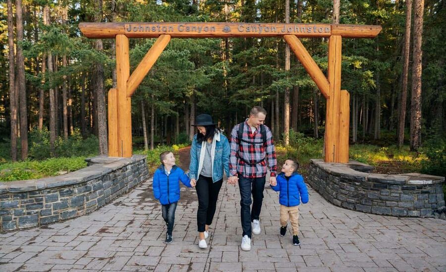 Emerald Lake,Lake Louise JohnstonCanyon&Banff Tour - Johnston Canyon: catwalks, forest trails, and the Lower Falls