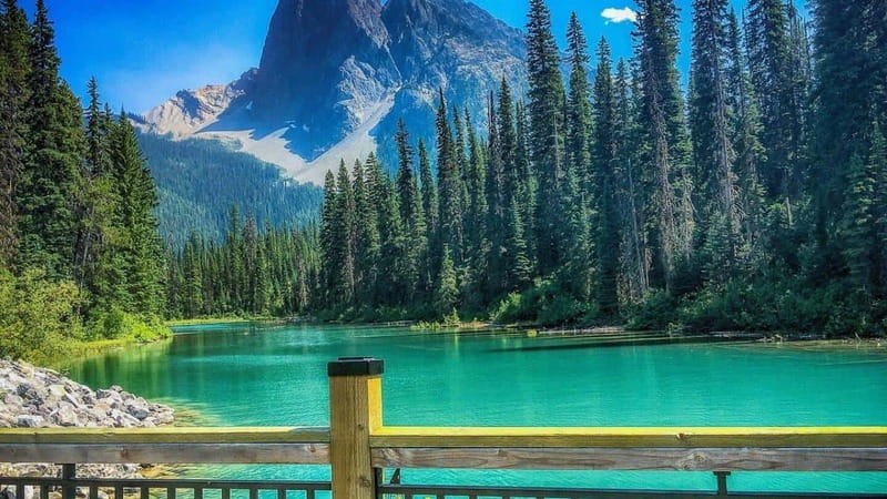 Emerald Lake, Moraine, Louise, Johnston Canyon & Banff Town - Morning Pickups and the Banff National Park Drive Start