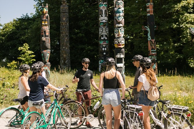 Epic Electric Bike Tour by Cycle City Tours - Lions Gate Bridge to Prospect Point: uphill with a view payoff