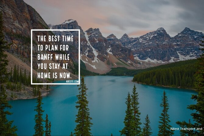 Experience Banff & Lake Louise | Moraine - PRIVATE DAY TOUR - Banff Upper Hot Springs and Sulphur Mountain gondola: optional, not included