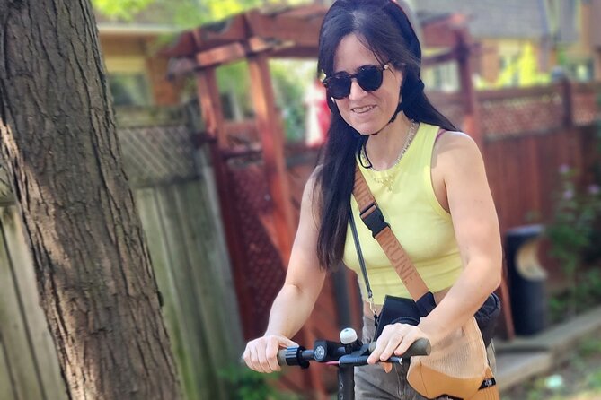 Experience Old Montreal on e-scooters with a local comedian - Scooters, helmets, and the real meaning of “easy to use”