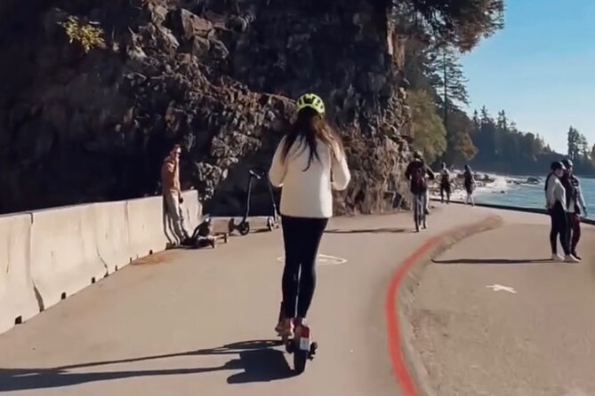 Explore Stanley Park on Electric Scooters - The route you’ll follow, from seawall to seaside icons