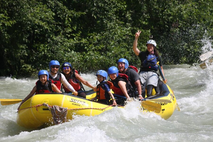 Family-Friendly Cheakamus Splash - Resort finish in Squamish: changing, eating, and taking the edge off