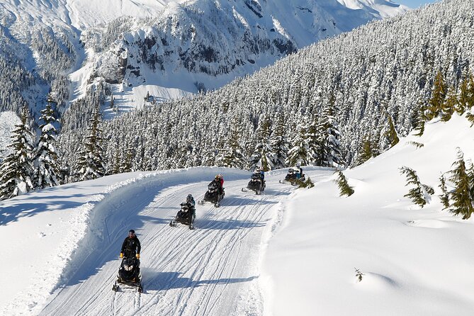 Family Snowmobile Tour in Whistler - On Snowmobiles in Whistler: Safety Briefing and Real Family Pace