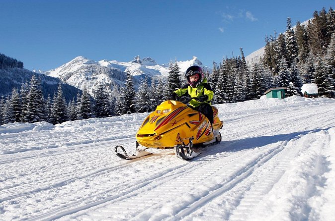 Family Snowmobile Tour in Whistler - The Cabin or Dome Stop, Snacks, and Photo Timing