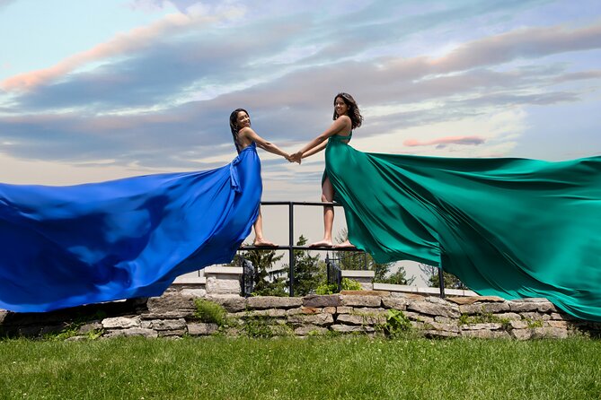 Flying Dress Photoshoot Experience in Ottawa - The Photoshoot: Posing, the Flying Dress Moment, and the Photo Rhythm