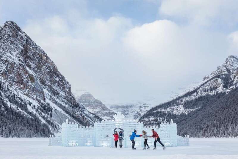 From Banff: Winter Wonderland; Lake Louise & Johnston Canyon - Johnston Canyon frozen waterfalls, lower and upper falls