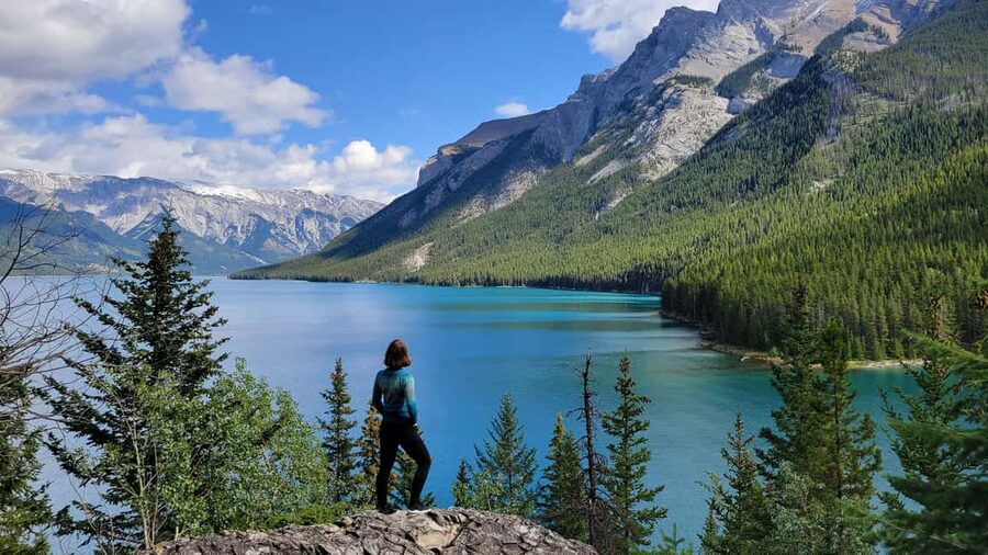 From Calgary/Canmore: Banff National Park Premium Day Trip - Moraine Lake: stunning possibility, but not always guaranteed