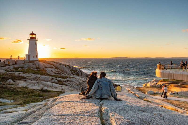 From Halifax: Peggy's Cove Bus Tour - Live coach guidance, with Jim and Brett doing the heavy lifting