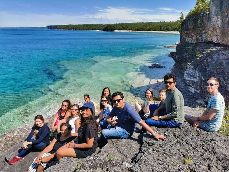 From Toronto: Bruce Peninsula National Park Guided Day Trip - Indian Head Cove: The Limestone and the Frozen Shore Moment