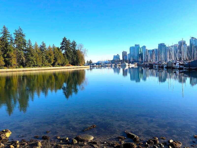 From Vancouver: Shannon Falls and Whistler Sightseeing Tour - Vancouver pickup to Stanley Park: the day starts scenic