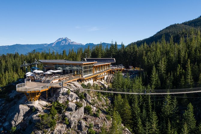 From Vancouver: Whistler & Sea to Sky Gondola with Shannon Falls - Sea to Sky Gondola at Habrich Ridge: the main event