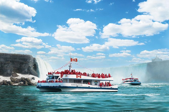 Full-Day Niagara Falls Tour from Toronto w/Boat/JBF/Tower - Hornblower and Journey Behind the Falls: Picking the Close-Up Experience