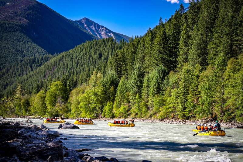 Golden, BC: Kicking Horse River Half Day Whitewater Rafting - Kicking Horse Half-Day Rafting From Golden: Fast Whitewater, Big Views