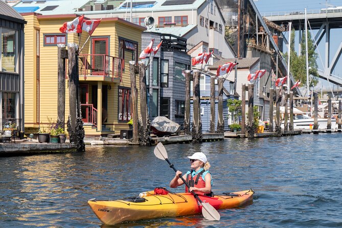 Granville Island Vancouver Kayak Tour with Coffee & Snacks (3hrs) - Getting on the water at Granville Island