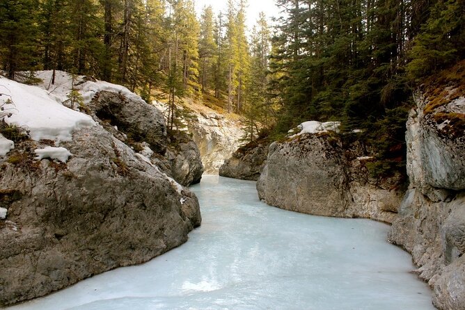 Grassi Lake and Grotto Canyon Hiking Calgary/Canmore/Banff - Grassi Lakes: frozen turquoise views that reward slow looking