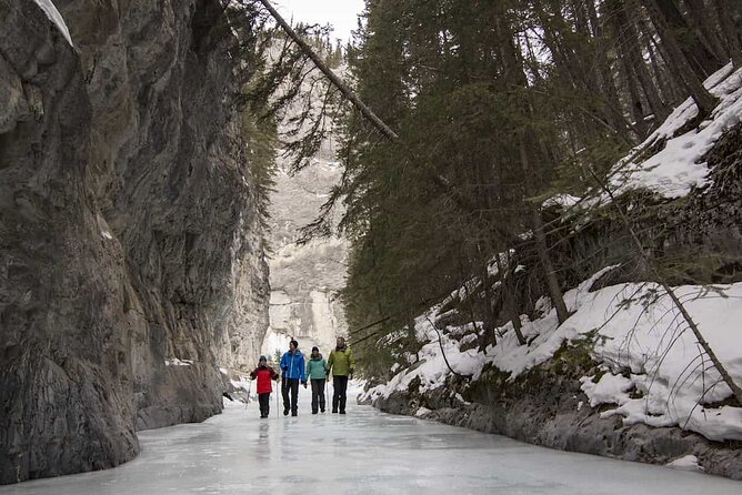 Grassi Lake and Grotto Canyon Hiking Calgary/Canmore/Banff - Safety and winter footwear: how to pack so the day feels easier