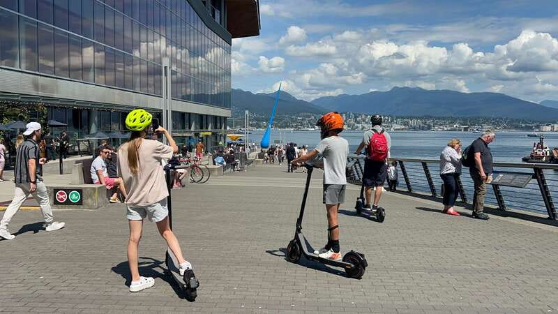 Great Vancouver EUC & E-scooters loop tour - The Science World Start That Makes the Whole Day Easy