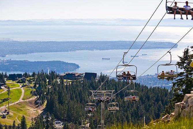 Grouse Mountain & Capilano Bridge Tour with Fish Hatchery - Grouse Mountain Skyride: what you gain, and what weather can take away