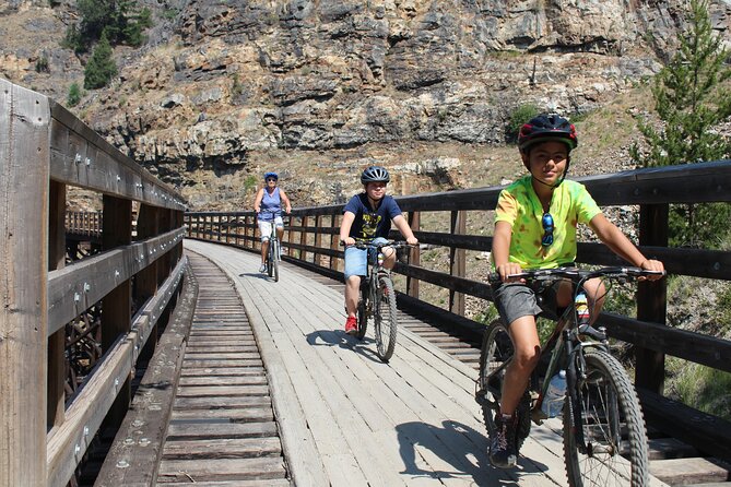 Guided Bike Tour on Historical Kettle Valley Railway at Myra Canyon & Wine Tour - Pickup timing from Kelowna and West Kelowna, and why it matters