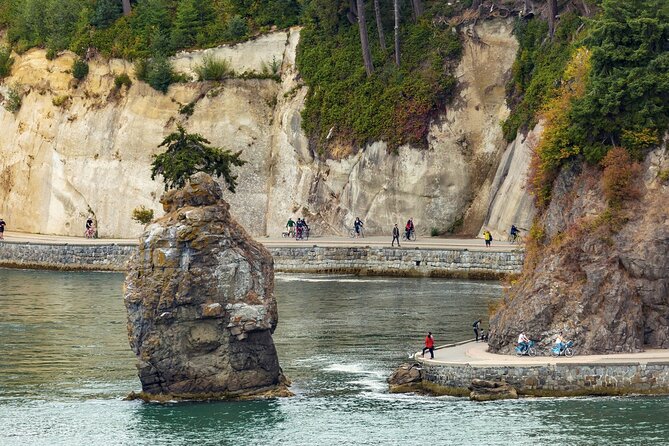 Guided E-Bike Tour Stanley Park and Hidden Gems - Small Groups - Canada Place: harbor photos with North Shore views