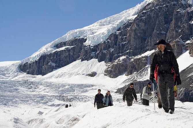 Guided Glacier Hike on The Athabasca with IceWalks - On the Ice: Crevasses, Mill Wells, Meltwater Streams, Icefalls