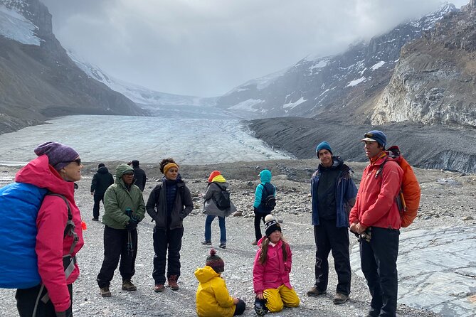 Guided Glacier Hike on The Athabasca with IceWalks - From Columbia Icefield Parking Lot to the Trailhead