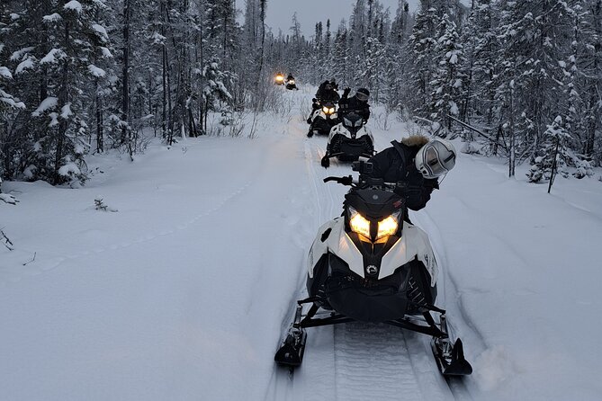 Guided Snowmobile Adventure - Your snowmobile machine: each rider gets a Skidoo