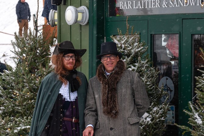 Guided Winter Walking Tour in Old Quebec City - Stop 1, Terrasse Dufferin: get your bearings fast in snow