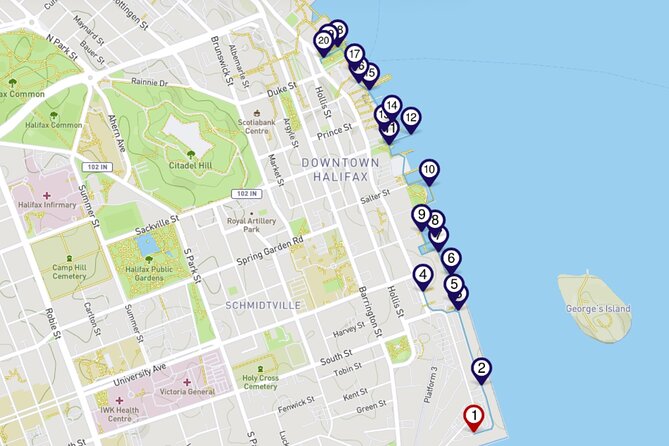 Halifax Boardwalk & Seaport: a Smartphone Audio Walking Tour - Key highlights worth clocking before you go