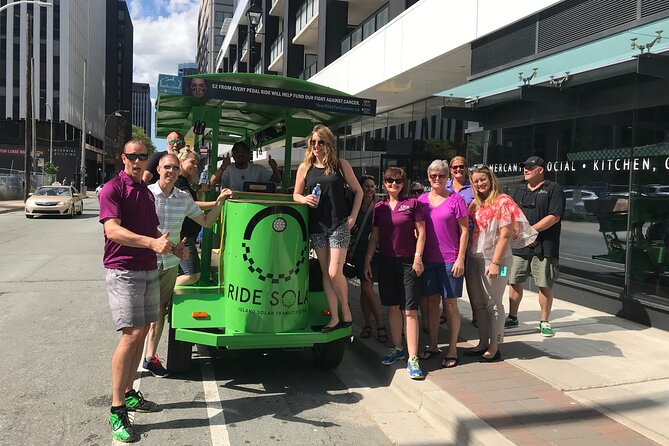 Halifax waterfront SOLAR Party Bike food & drink experience! - Who this solar party bike tour is for, and who should choose something else