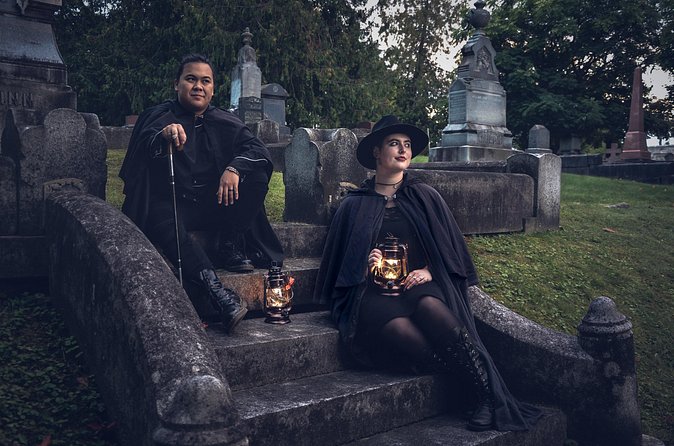Haunted Walk at Beechwood Cemetery National Historic Site - Guides bring the entertainment, from Caralyn to Felix