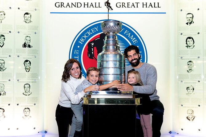 Hockey Hall of Fame Admission Ticket - Stop 1: the model rink where you test your goaltending