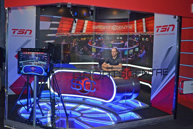 Hockey Hall of Fame Admission Ticket - Broadcasting your own hockey moment in the Broadcast Zone